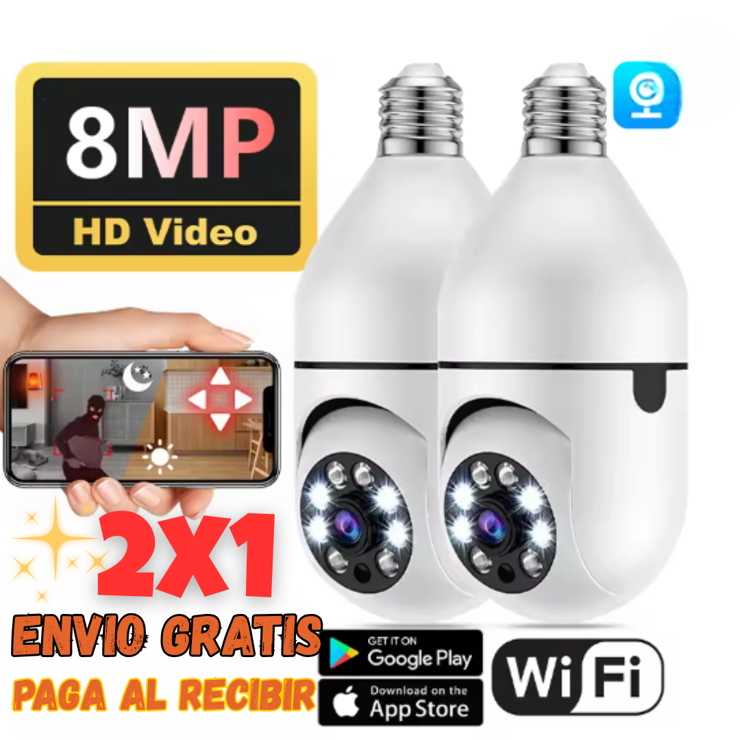 Camara Bombillo Combo 2 Unidades