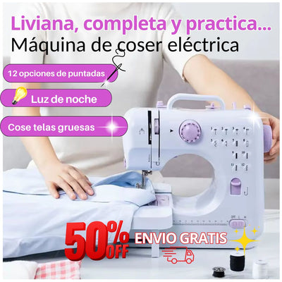 MAQUINA DE COSER PORTATIL