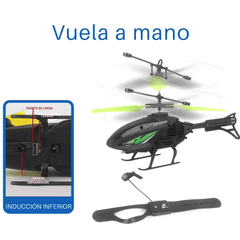 Helicóptero SkyMaster RC Control Con Sensor Recargable