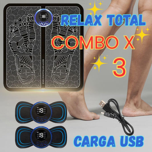 COMBO: 2 MARIPOSAS masajeadoras+ TAPETE EMS