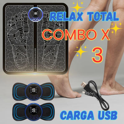 COMBO: 2 MARIPOSAS masajeadoras+ TAPETE EMS
