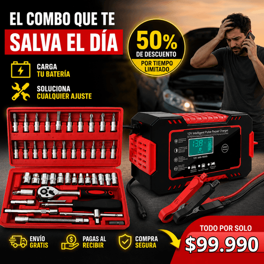 Combo raches de 46 y Cargador de bateria